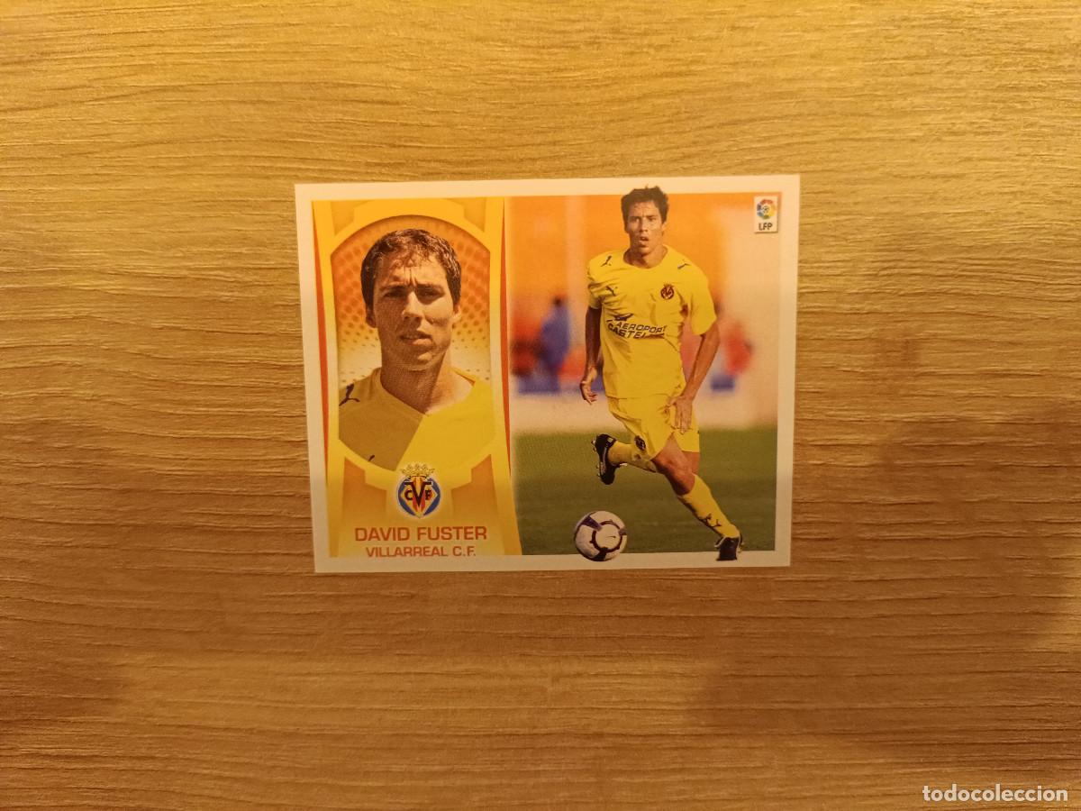 Figurine di Calcio: CROMO DE FUTBOL LIGA ESTE DAVID FUSTER COLOCA VILLARREAL NUNCA PEGADO SIN PEGAR 09 10 2009 2010 D526