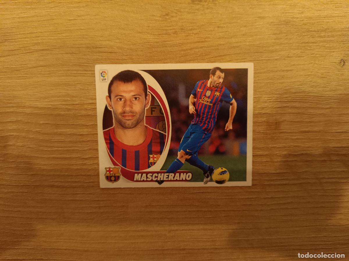 Figurine di Calcio: CROMO DE FUTBOL LIGA ESTE MASCHERANO BARCELONA NUNCA PEGADO SIN PEGAR 12 13 2012 2013 D526