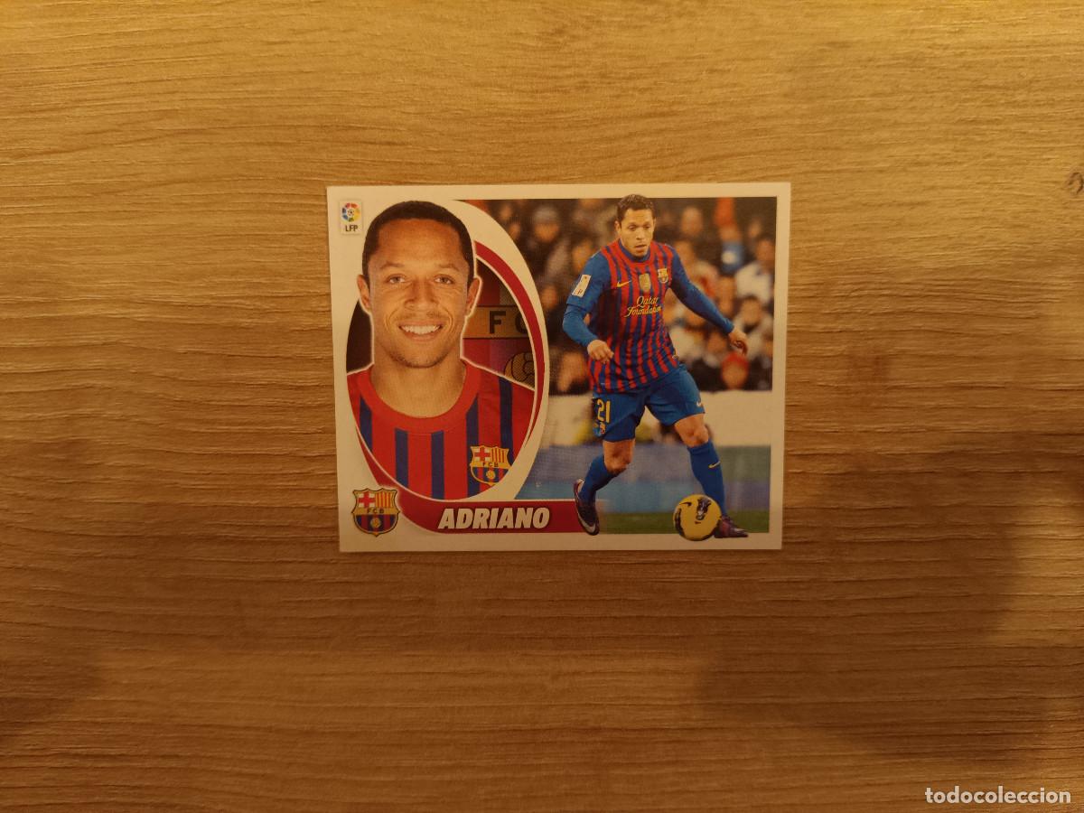 Cromos de F&uacute;tbol: CROMO DE FUTBOL LIGA ESTE ADRIANO BARCELONA NUNCA PEGADO SIN PEGAR 12 13 2012 2013 D526