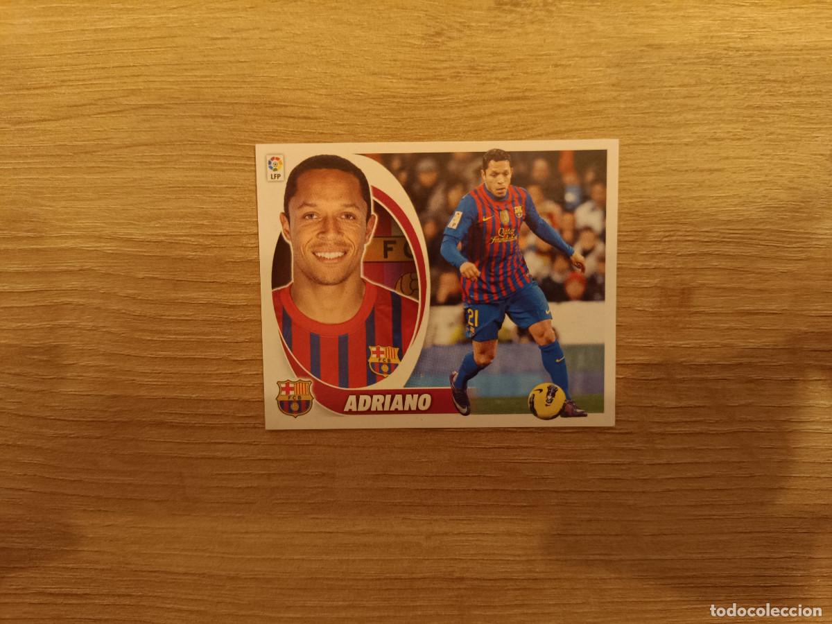 Cromos de F&uacute;tbol: CROMO DE FUTBOL LIGA ESTE ADRIANO BARCELONA NUNCA PEGADO SIN PEGAR 12 13 2012 2013 D526