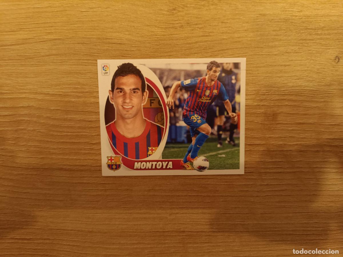 Cromos de F&uacute;tbol: CROMO DE FUTBOL LIGA ESTE MONTOYA BARCELONA NUNCA PEGADO SIN PEGAR 12 13 2012 2013 D526