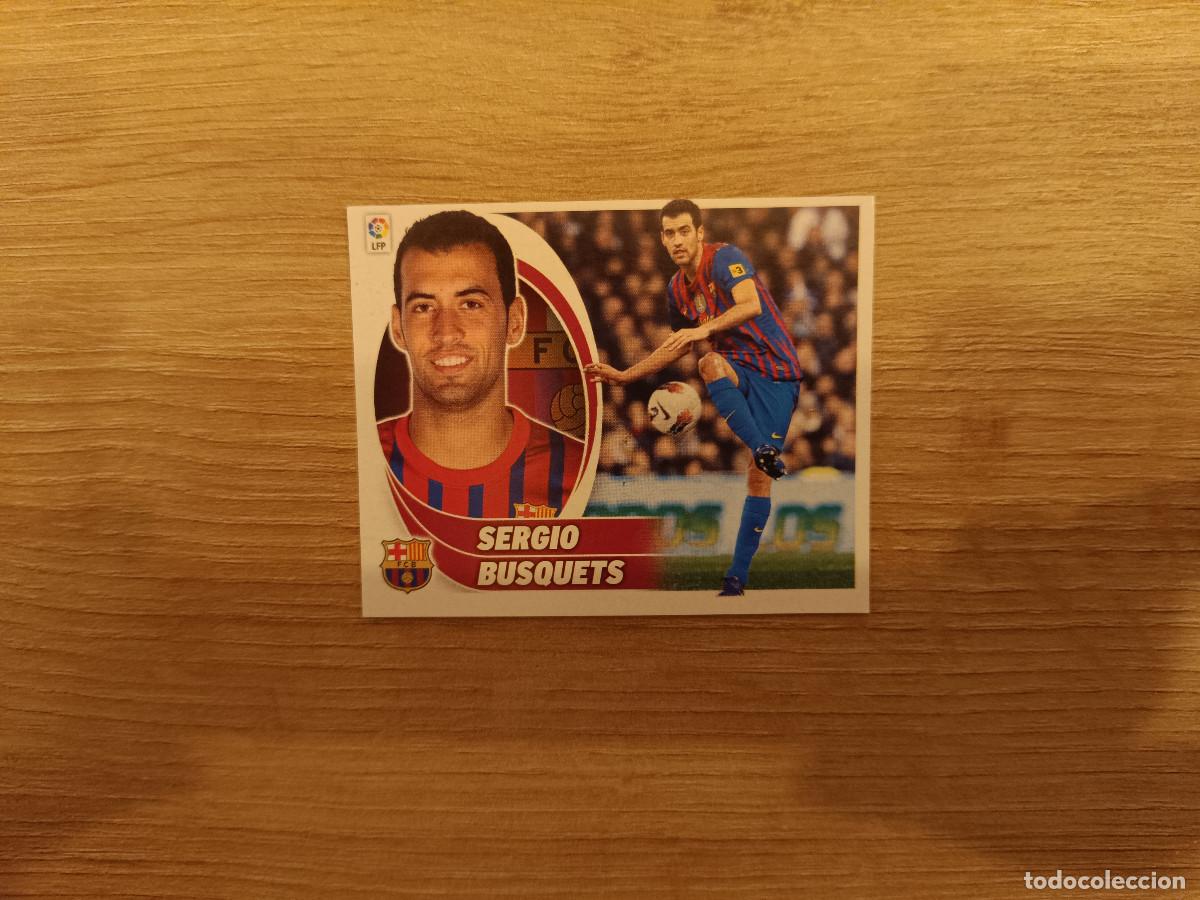 Cromos de F&uacute;tbol: CROMO DE FUTBOL LIGA ESTE SERGIO BUSQUETS BARCELONA NUNCA PEGADO SIN PEGAR 12 13 2012 2013 D526