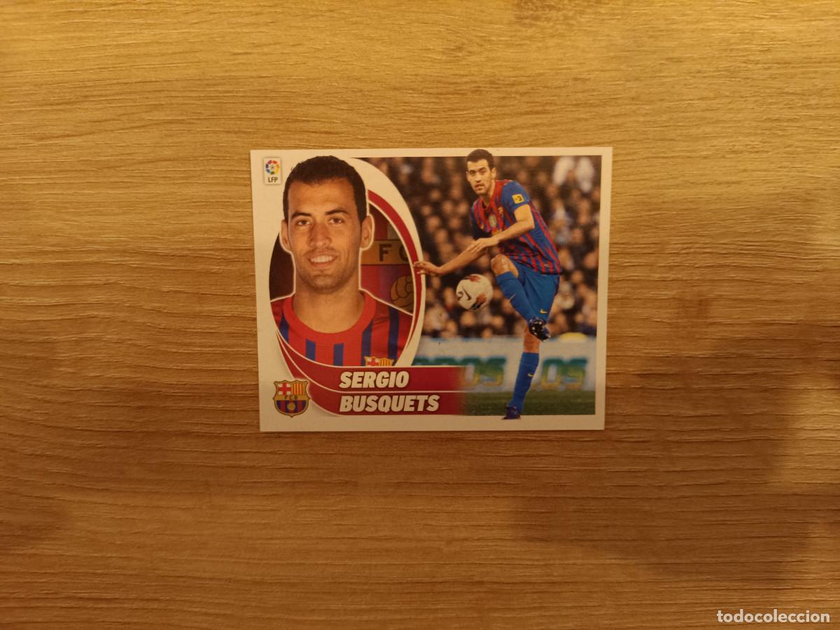 Cromos de F&uacute;tbol: CROMO DE FUTBOL LIGA ESTE SERGIO BUSQUETS BARCELONA NUNCA PEGADO SIN PEGAR 12 13 2012 2013 D526