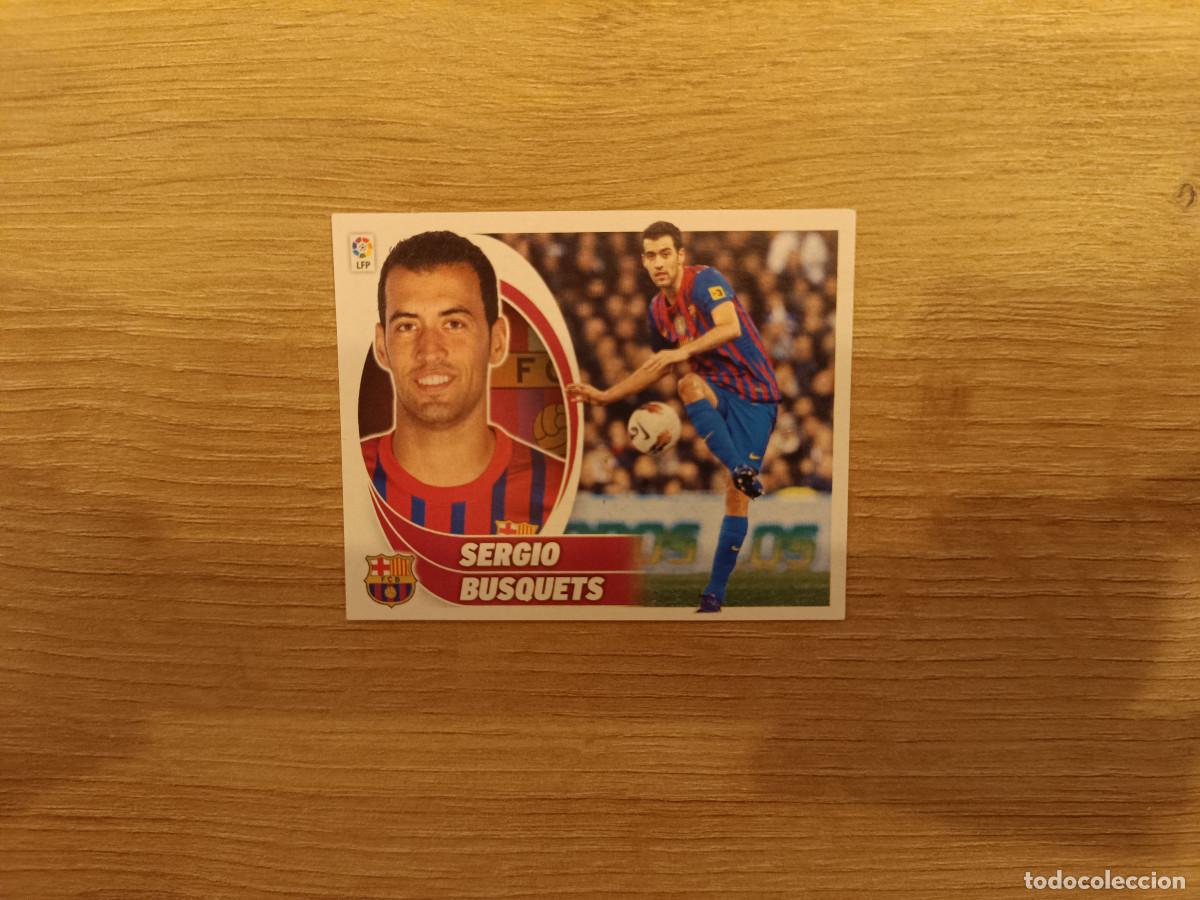 Cromos de F&uacute;tbol: CROMO DE FUTBOL LIGA ESTE SERGIO BUSQUETS BARCELONA NUNCA PEGADO SIN PEGAR 12 13 2012 2013 D526