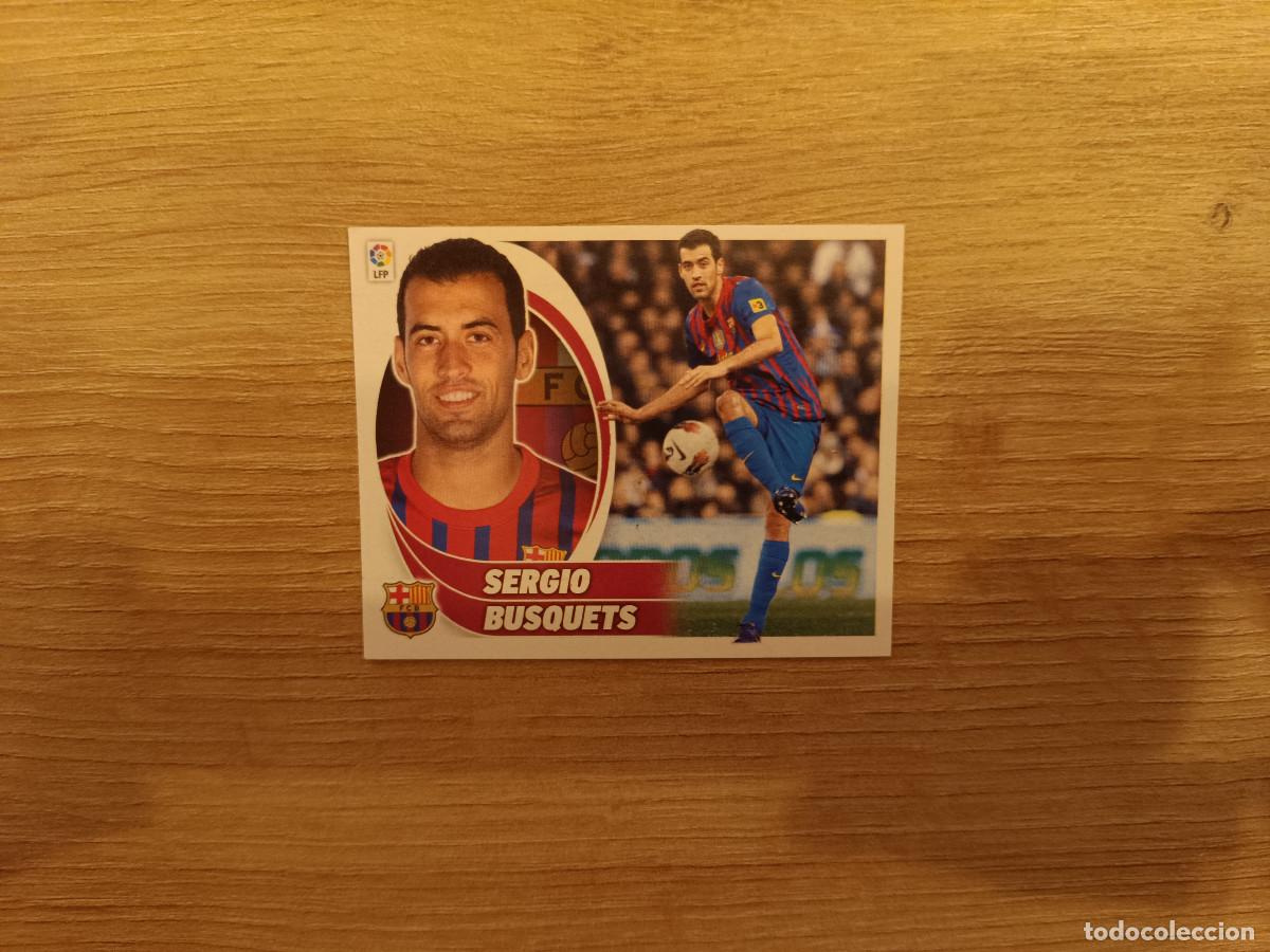 Cromos de F&uacute;tbol: CROMO DE FUTBOL LIGA ESTE SERGIO BUSQUETS BARCELONA NUNCA PEGADO SIN PEGAR 12 13 2012 2013 D526