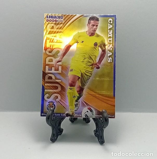 Cromos de F&uacute;tbol: 106 CAMU&Ntilde;AS VILLARREAL CF QUIZ GAME COLLECTION MUNDICROMO 2011 2012 SUPERSTAR RAYAS HORIZONTALES