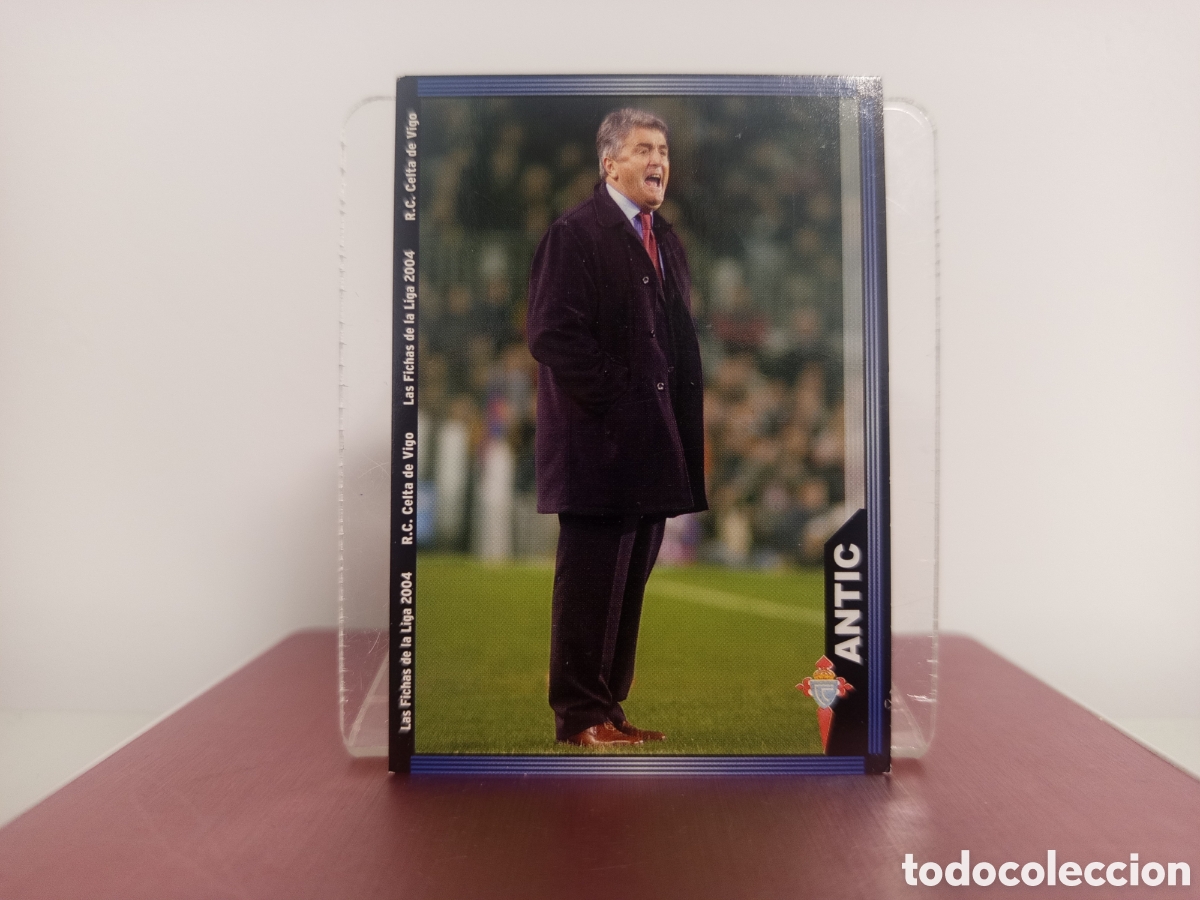 Cromos de F&uacute;tbol: ❇️ CROMO CARD ⚽ ANTIC CELTA DE VIGO FICHAS LIGA 2004 2003 2004 MUNDICROMO MC SPORT ❇️