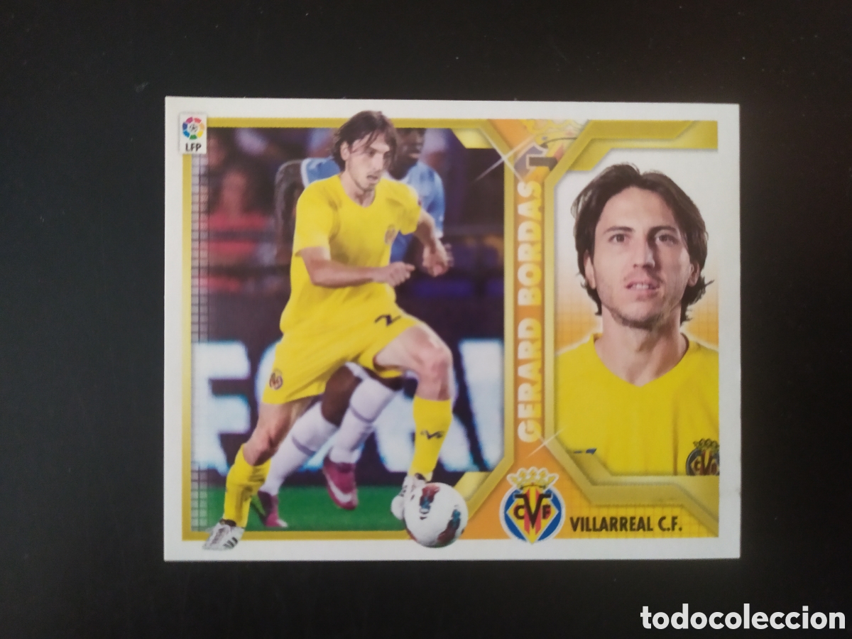 Cromos de F&uacute;tbol: Liga este 2011 2012 11 12 panini Gerard Bordas coloca n&deg; 10 B Villarreal