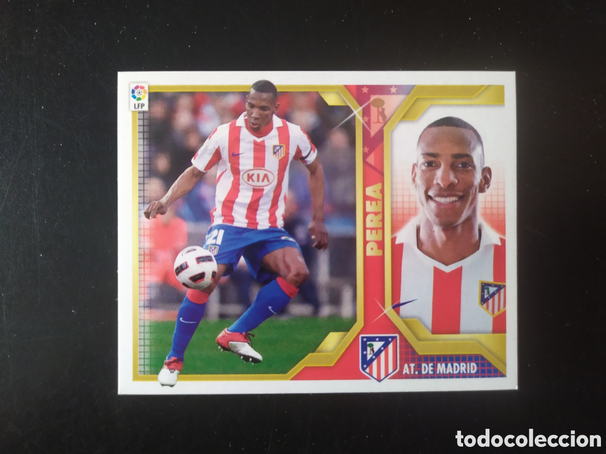 Cromos de F&uacute;tbol: Liga este 2011 2012 11 12 panini Perea n&deg; 5A 5 A Atl&eacute;tico Madrid