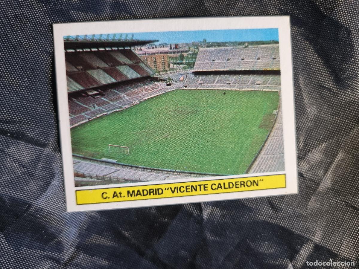 Cromos de F&uacute;tbol: AT. MADRID. VICENTE CALDER&Oacute;N. SIN PEGAR. ESTE 81/82, 1981/82, 1981/1982. PEDIDO MINIMO 3&euro;