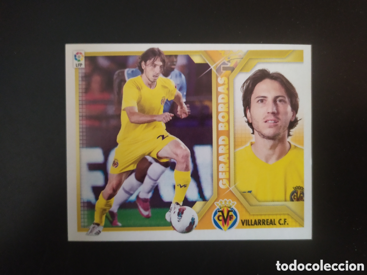 Cromos de F&uacute;tbol: Liga este 2011 2012 11 12 panini Gerard Bordas coloca error n&deg; 10 B Villarreal