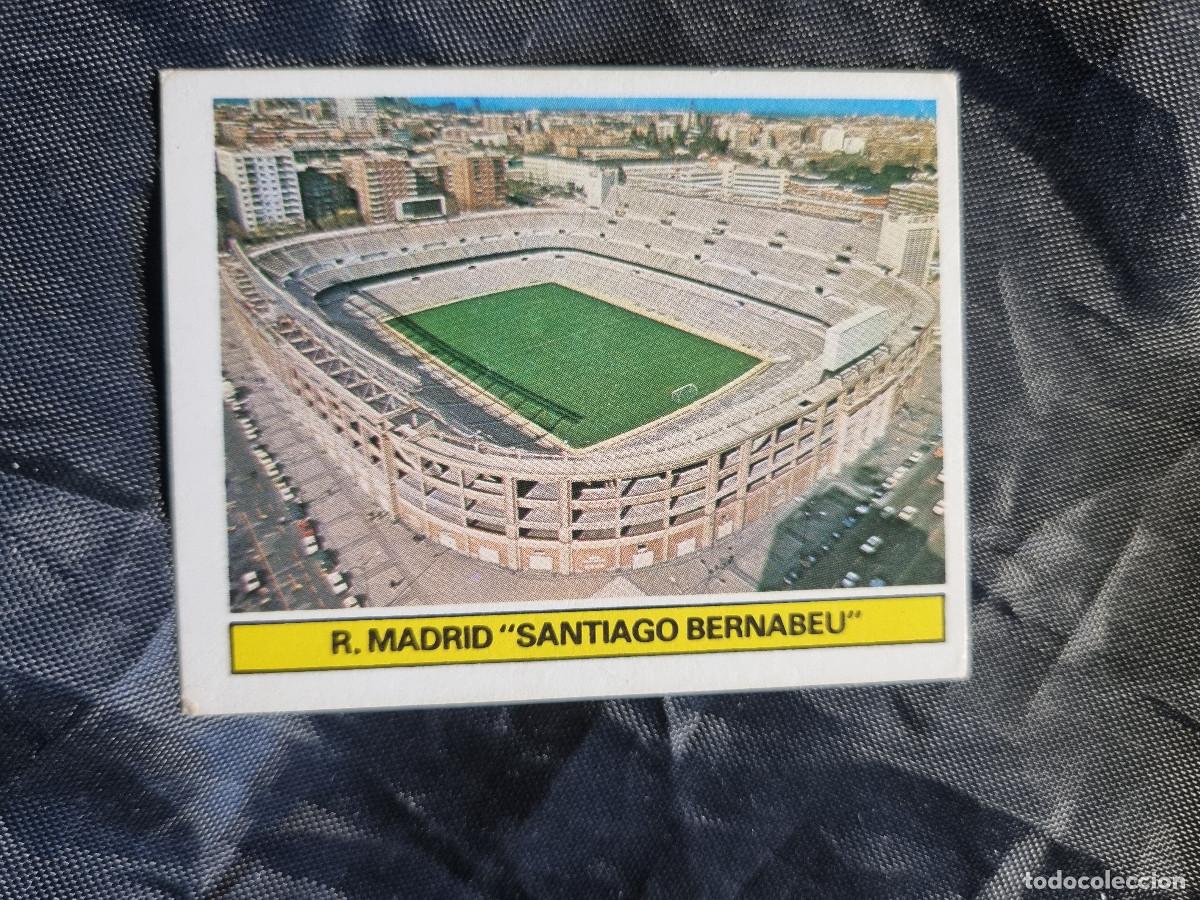 Cromos de F&uacute;tbol: REAL MADRID. SANTIAGO BERNABEU. SIN PEGAR. ESTE 81/82, 1981/82, 1981/1982. PEDIDO MINIMO 3&euro;