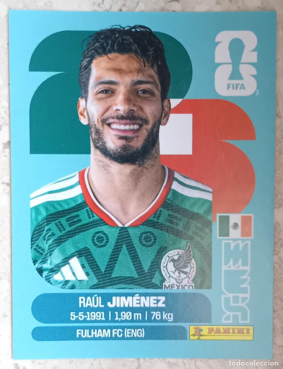 Cromos de F&uacute;tbol: Figurina Panini 2026 Cromo World Cup Usa Mundial 2026 Raul Jim&eacute;nez n MEX 17