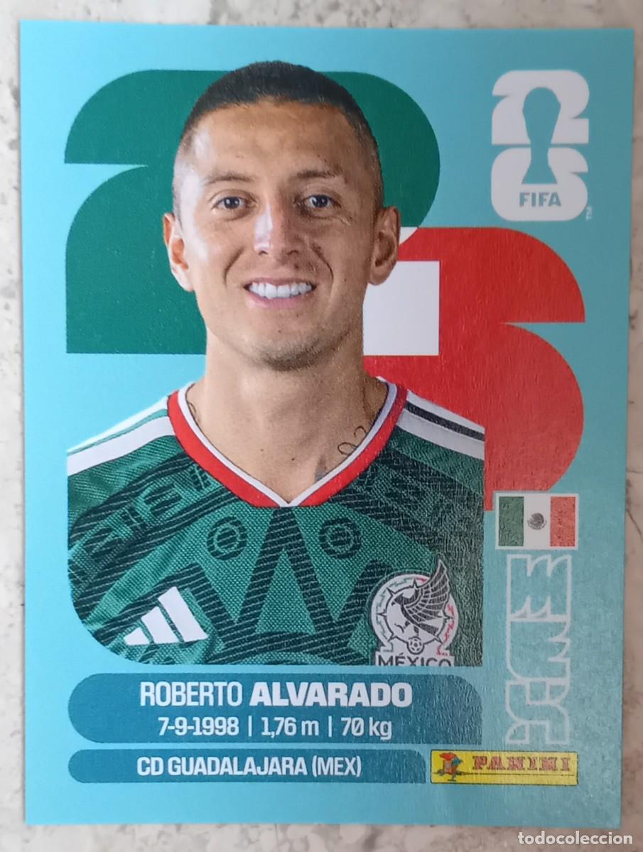 Cromos de F&uacute;tbol: Figurina Panini 2026 Cromo World Cup Usa Mundial 2026 Roberto Alvarado n MEX 19
