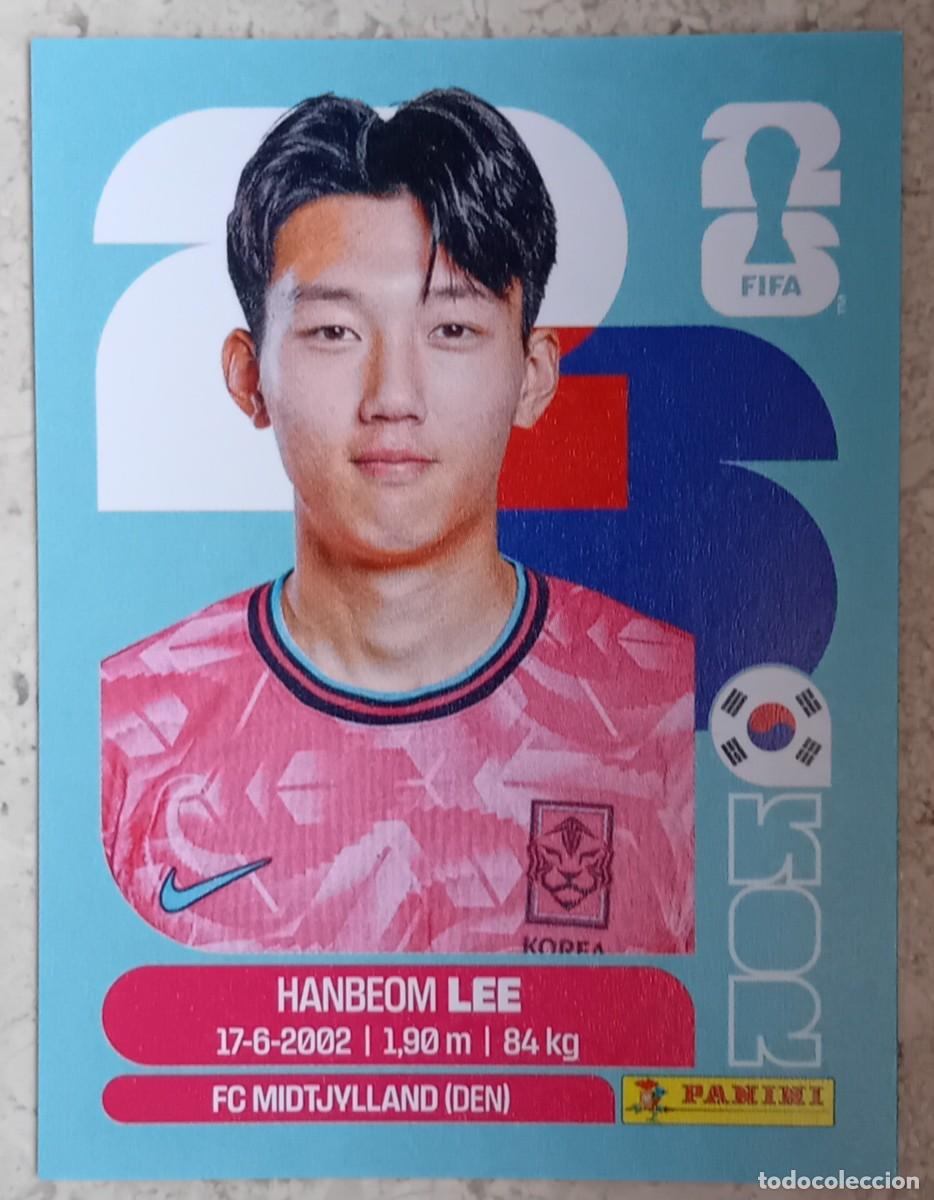 Cromos de F&uacute;tbol: Figurina Panini 2026 Cromo World Cup Usa Mundial 2026 Hanboem Lee Korea Republic n KOR 7