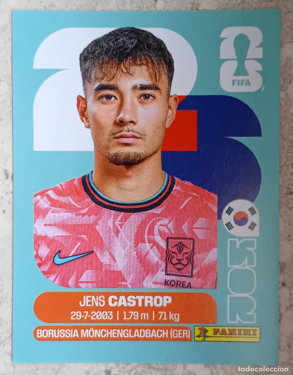Cromos de F&uacute;tbol: Figurina Panini 2026 Cromo World Cup Usa Mundial 2026 Jens Castrop Korea Republic n KOR 15