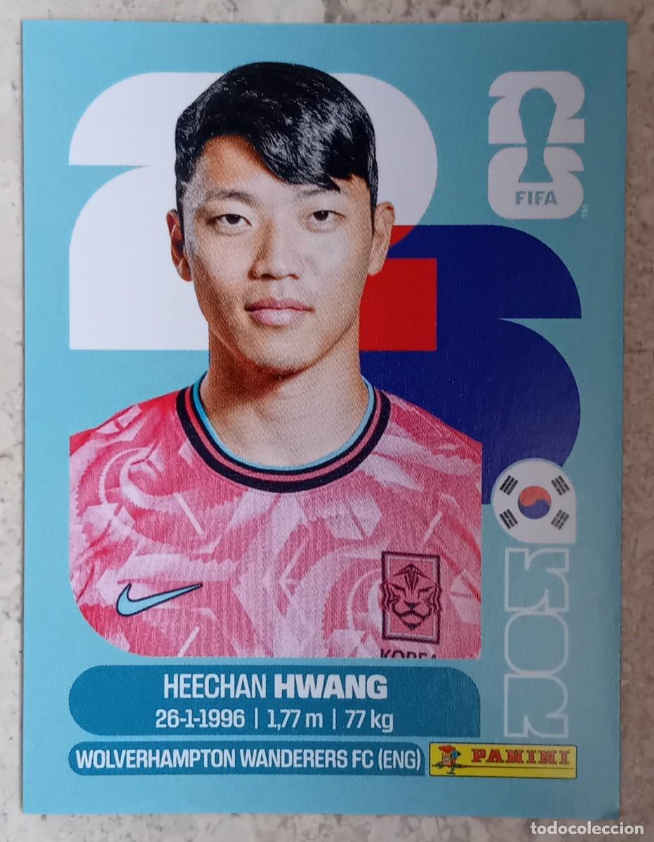 Cromos de F&uacute;tbol: Figurina Panini 2026 Cromo World Cup Usa Mundial 2026 Heechan Hwang Korea Republic n KOR 19