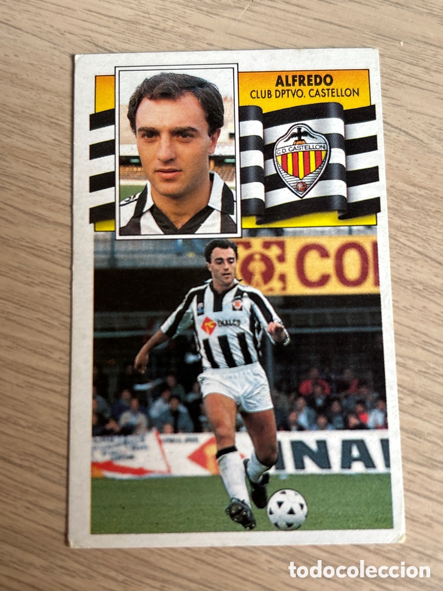 Cromos de F&uacute;tbol: ALFREDO CASTELLON LIGA ESTE 1990 1991 90 91 NUNCA PEGADO SIN PEGAR