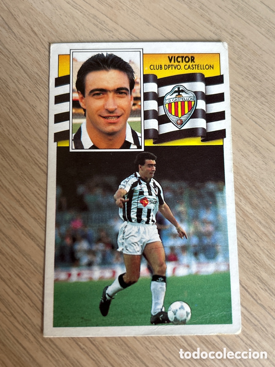 Cromos de F&uacute;tbol: VICTOR CASTELLON LIGA ESTE 1990 1991 90 91 NUNCA PEGADO SIN PEGAR