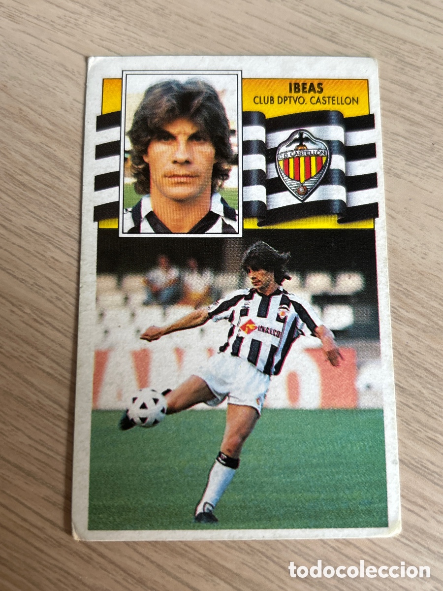 Cromos de F&uacute;tbol: IBEAS CASTELLON LIGA ESTE 1990 1991 90 91 NUNCA PEGADO SIN PEGAR