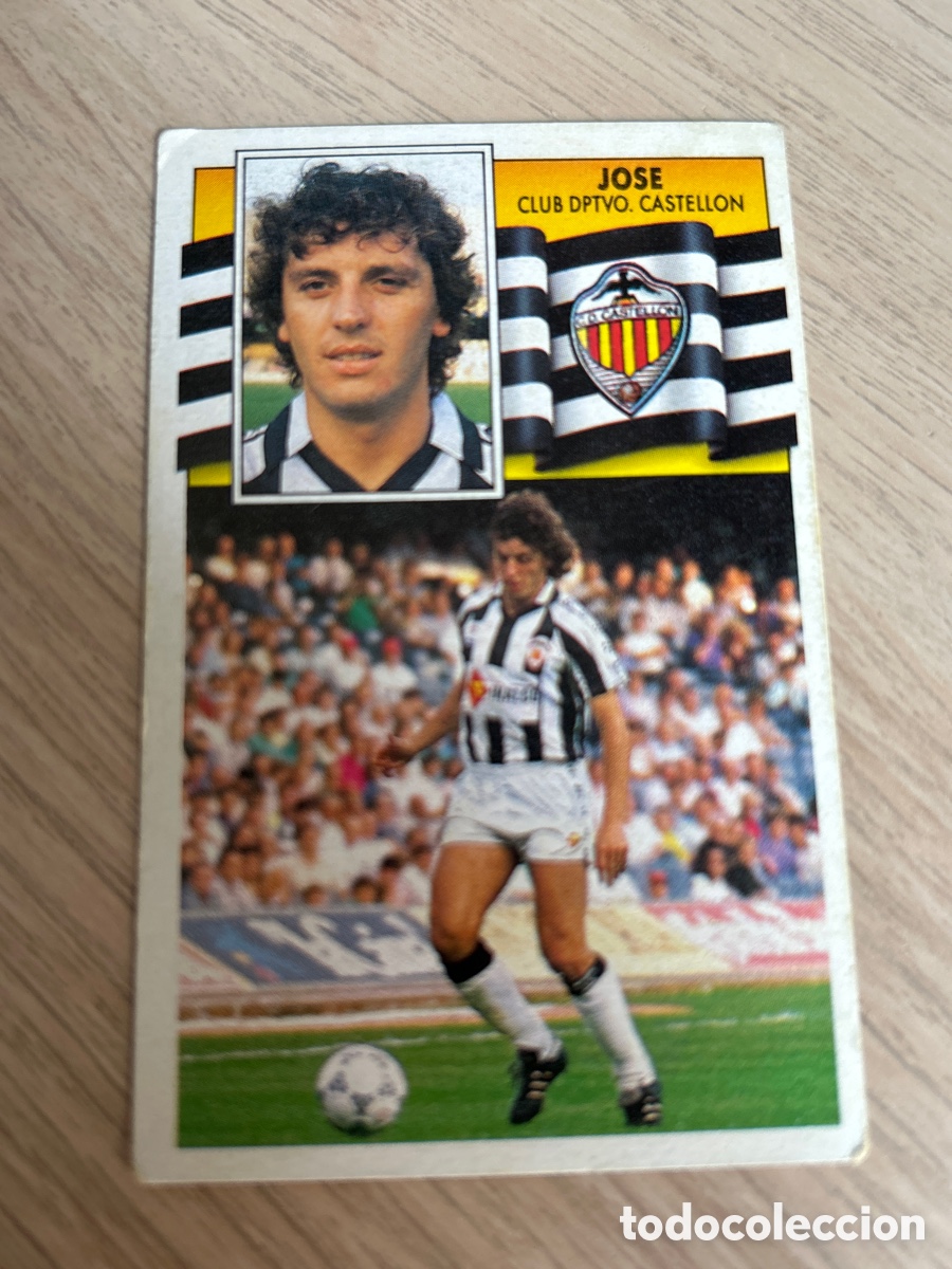 Cromos de F&uacute;tbol: JOSE CASTELLON LIGA ESTE 1990 1991 90 91 NUNCA PEGADO SIN PEGAR