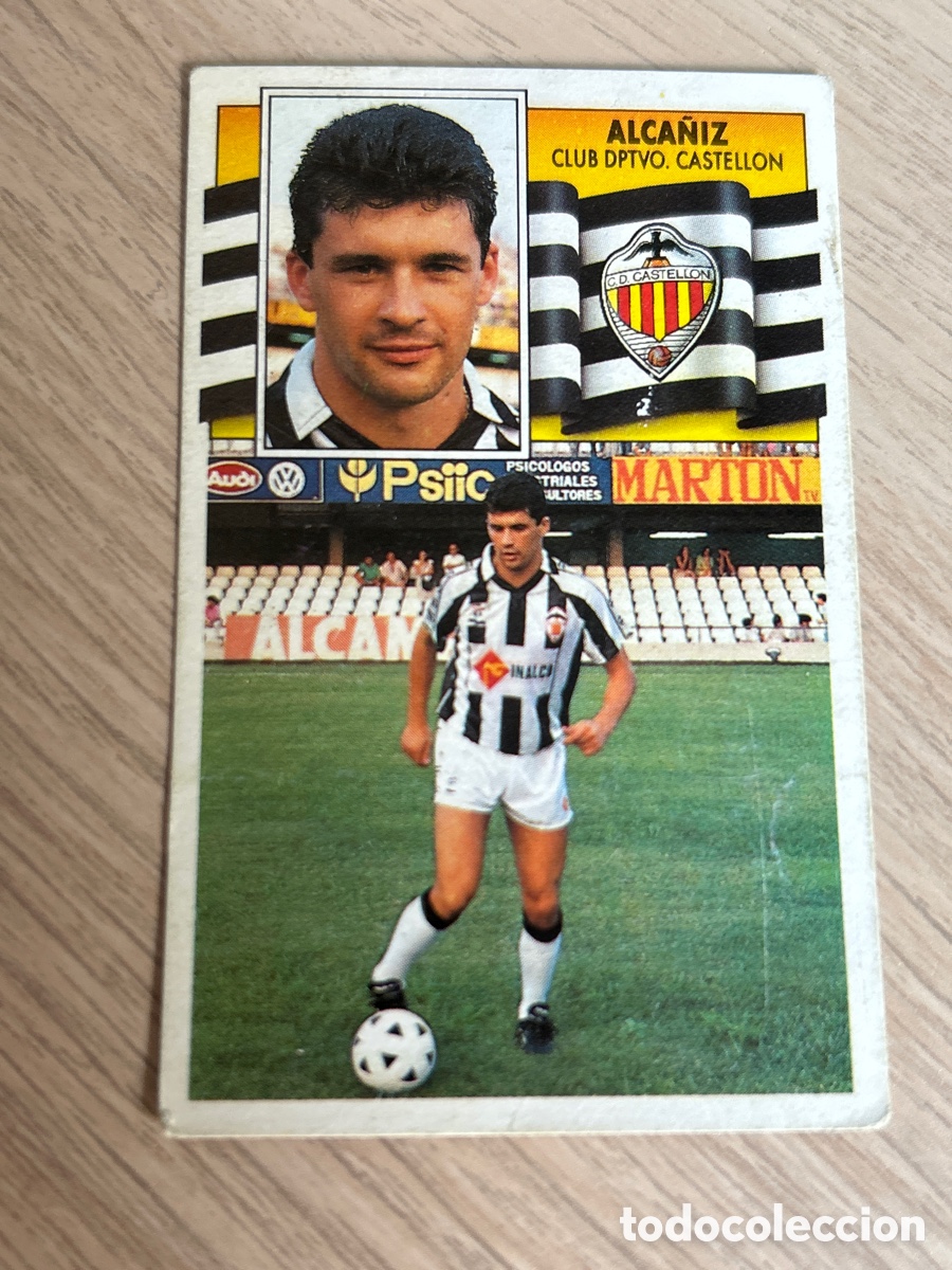 Cromos de F&uacute;tbol: ALCA&Ntilde;IZ CASTELLON LIGA ESTE 1990 1991 90 91 NUNCA PEGADO SIN PEGAR