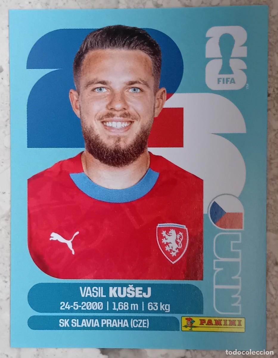 Cromos de F&uacute;tbol: Figurina Panini 2026 Cromo World Cup Usa Mundial 2026 Vasil Kusej Czechia n CZE 16