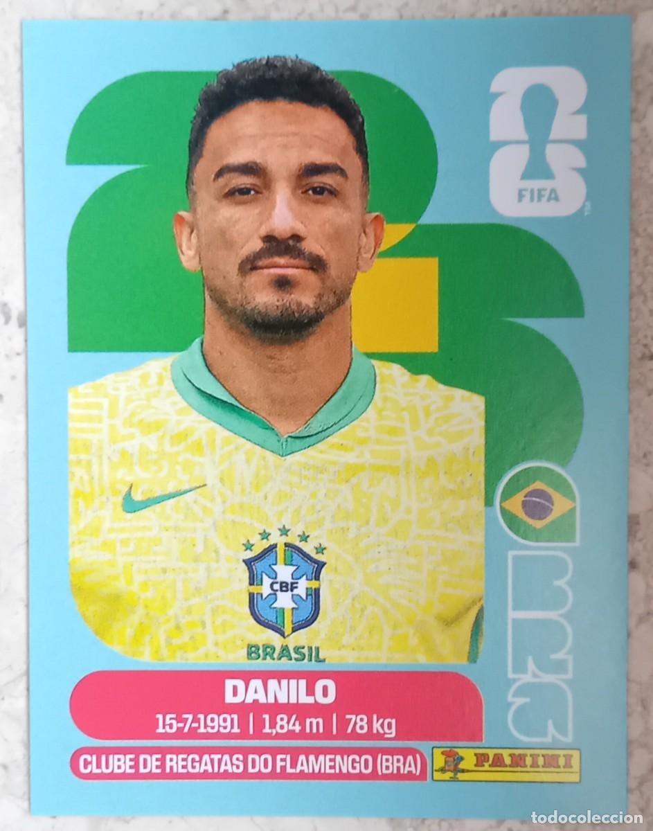Cromos de F&uacute;tbol: Figurina Panini 2026 Cromo World Cup Usa Mundial 2026 Danilo Brazil n BRA 7