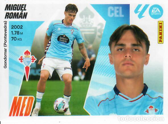 Cromos de F&uacute;tbol: CROMO PANINI LIGA ESTE 2025-26 (25 - 26) - MERCADO DE INVIERNO N&ordm; 11 - MIGUEL ROM&Aacute;N - CELTA
