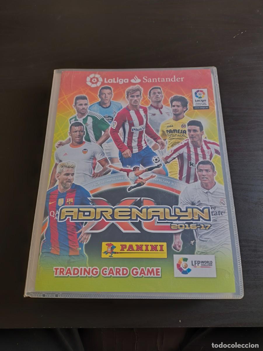 Cromos de F&uacute;tbol: COLECCION COMPLETA ADRENALYN PANINI LIGA 2016 2017 16 17 MESSI RONALDO BALON DE ORO LEER NO ESTE