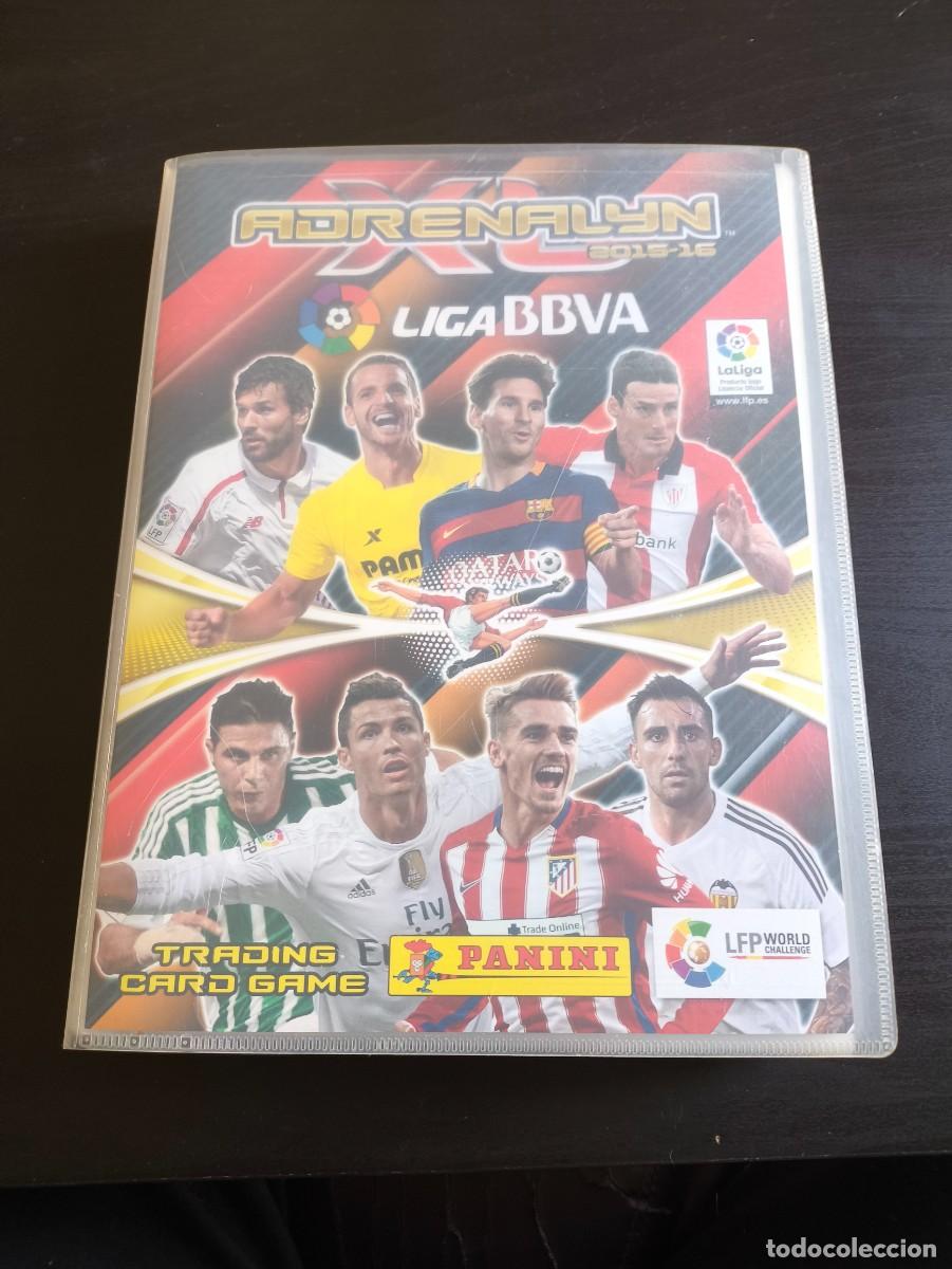 Cromos de F&uacute;tbol: COLECCION COMPLETA ADRENALYN PANINI LIGA 2016 2017 16 17 MESSI RONALDO BALON DE ORO LEER NO ESTE