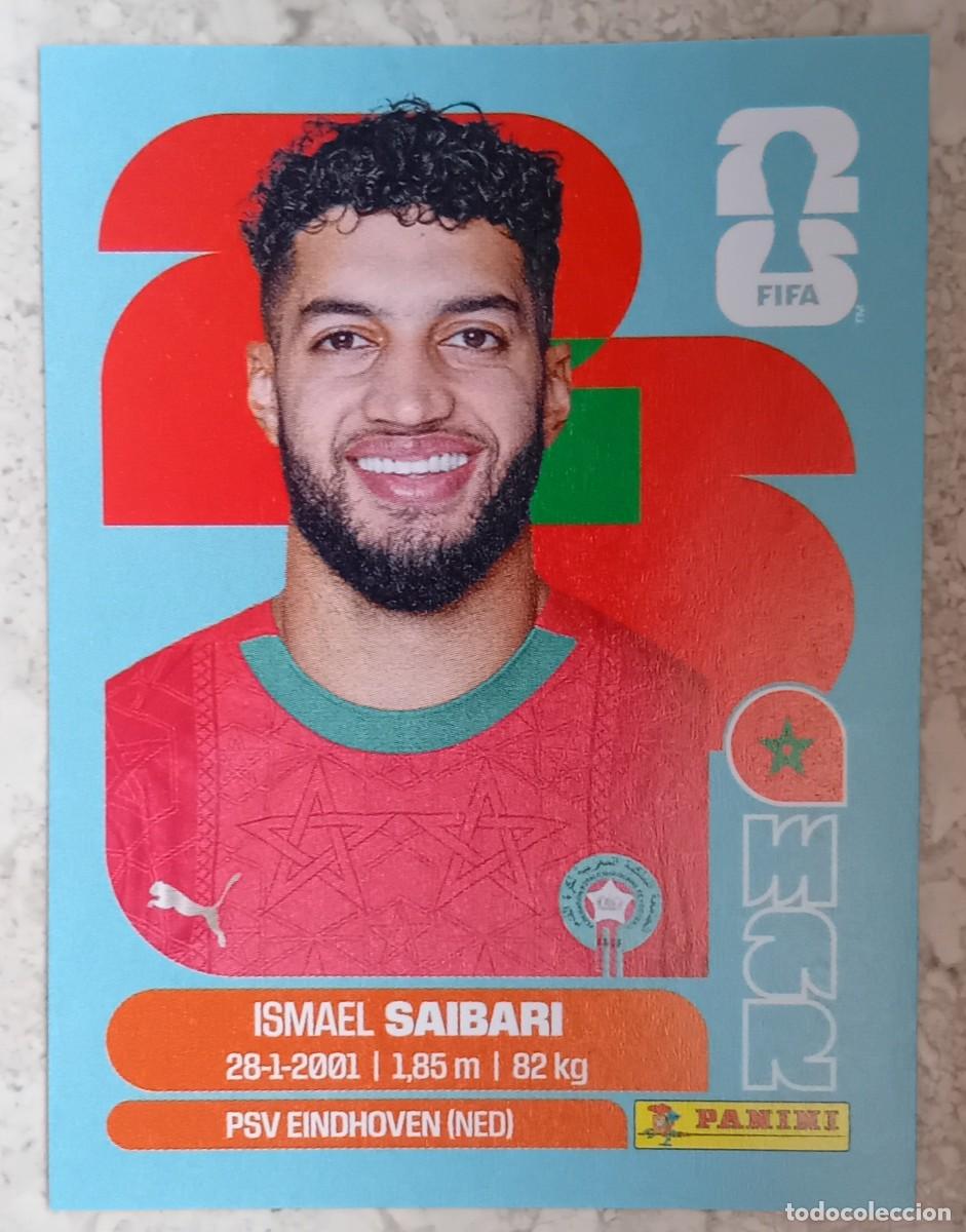 Cromos de F&uacute;tbol: Figurina Panini 2026 Cromo World Cup Usa Mundial 2026 Ismael Saibari Morocco n MAR 15
