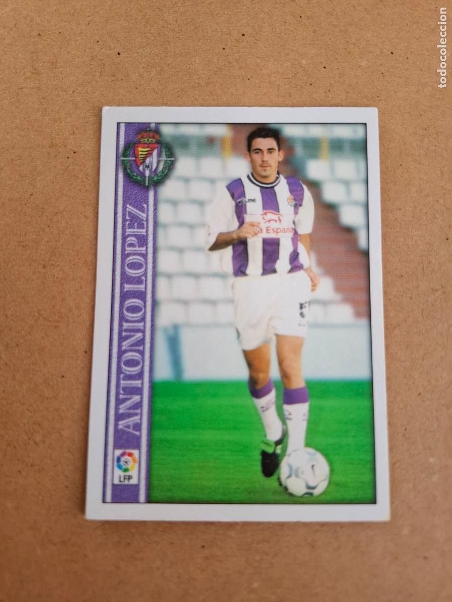 Cromos de F&uacute;tbol: MUNDICROMO 2000 2001 00 01 - 168 ANTONIO L&Oacute;PEZ - REAL VALLADOLID