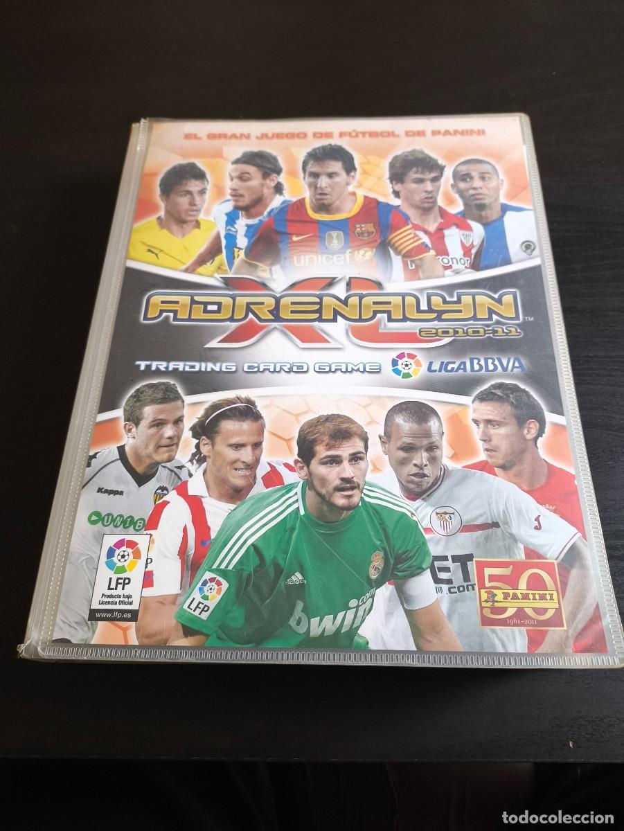 Cromos de F&uacute;tbol: COLECCION COMPLETA ADRENALYN PANINI LIGA 2010 2011 MESSI RONALDO BALON DE ORO LEER NO ESTE