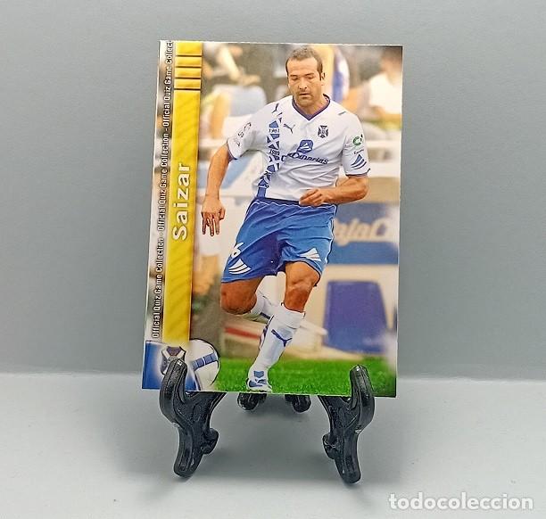 Cromos de F&uacute;tbol: 533 SAIZAR CD TENERIFE CROMO FICHA OFFICIAL QUIZ GAME COLLECTION MUNDICROMO 2009 2010 09 10 MC