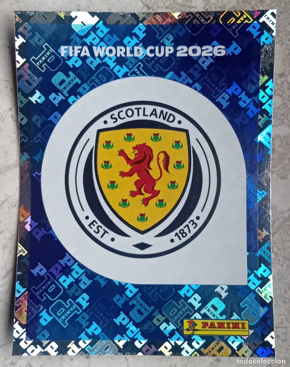 Cromos de F&uacute;tbol: Figurina Panini 2026 Cromo World Cup Usa Mundial 2026 scudetto escudo badge Scotland n SCO 1