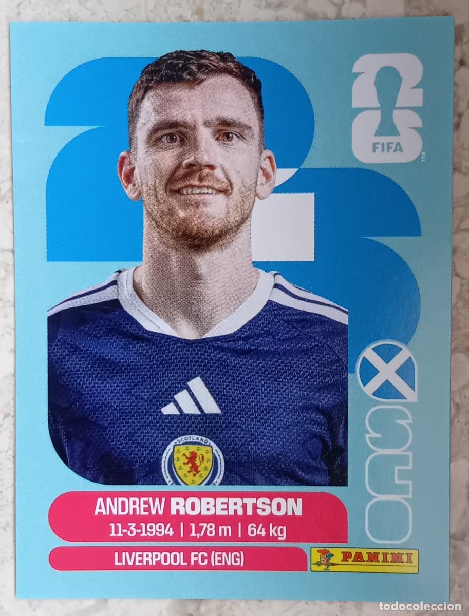 Cromos de F&uacute;tbol: Figurina Panini 2026 Cromo World Cup Usa Mundial 2026 Andrew Robertson Scotland n SCO 6