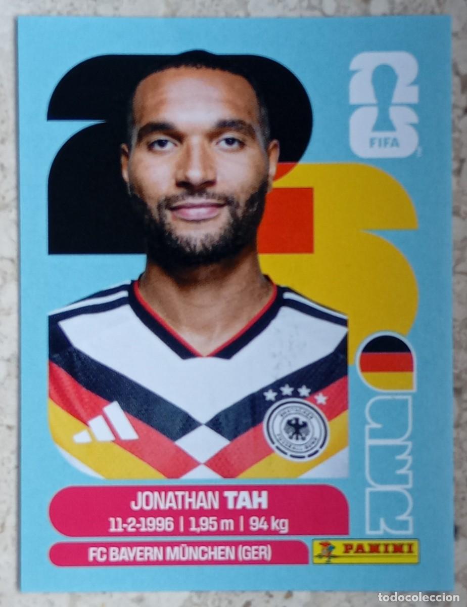 Cromos de F&uacute;tbol: Figurina Panini 2026 Cromo World Cup Usa Mundial 2026 Jonathan Tah Germany n GER 3