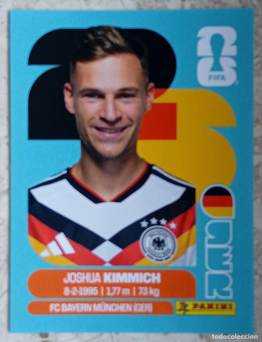 Cromos de F&uacute;tbol: Figurina Panini 2026 Cromo World Cup Usa Mundial 2026 Joshua Kimmich Germany n GER 10