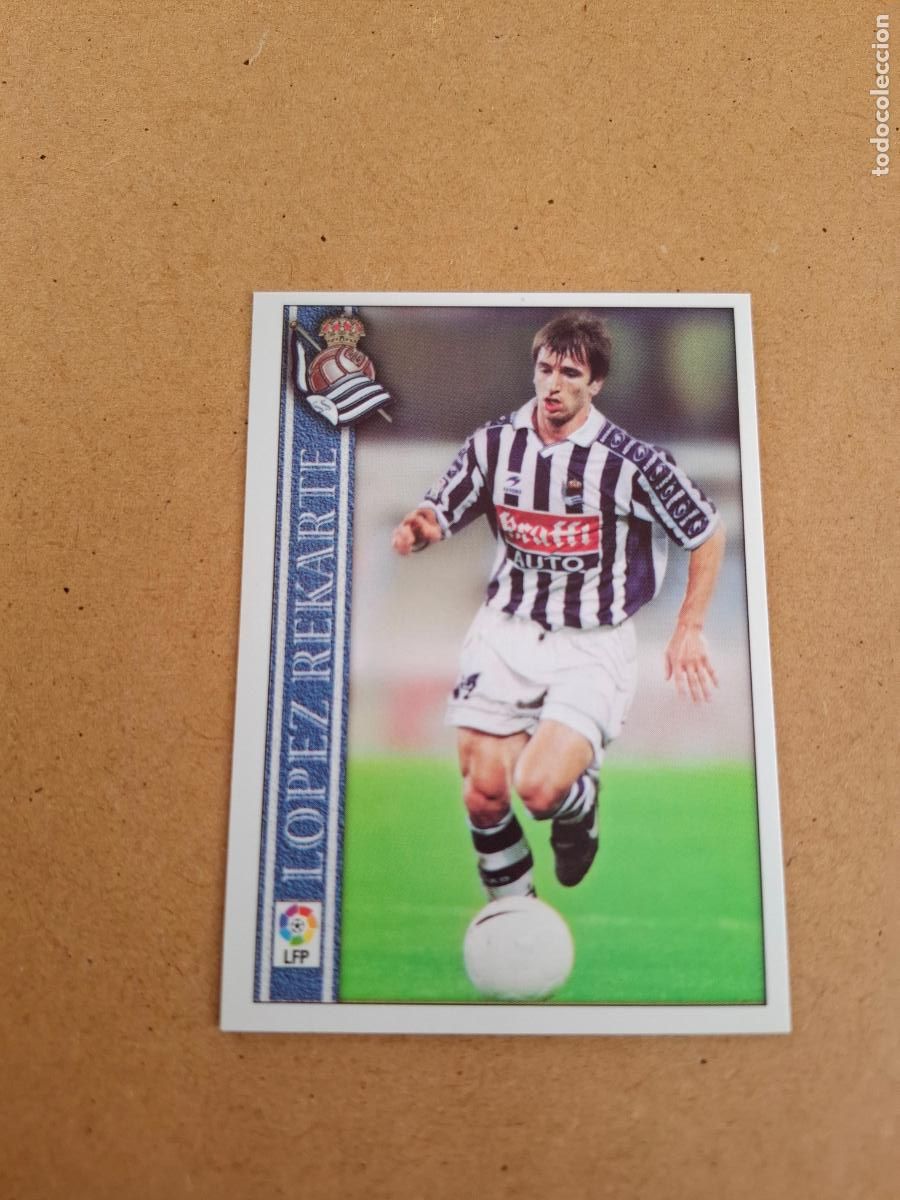 Cromos de F&uacute;tbol: MUNDICROMO 2000 2001 00 01 - 258 L&Oacute;PEZ REKARTE ( CON SELLO INTERNACIONAL ) - REAL SOCIEDAD