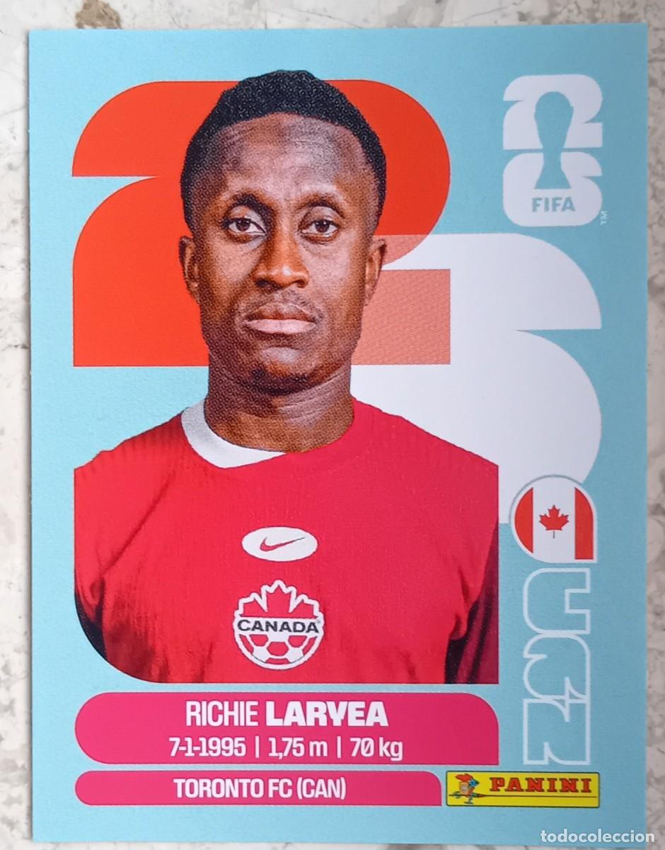 Cromos de F&uacute;tbol: Figurina Panini 2026 Cromo World Cup Usa Mundial 2026 Richie Larvea Canada n CAN 6