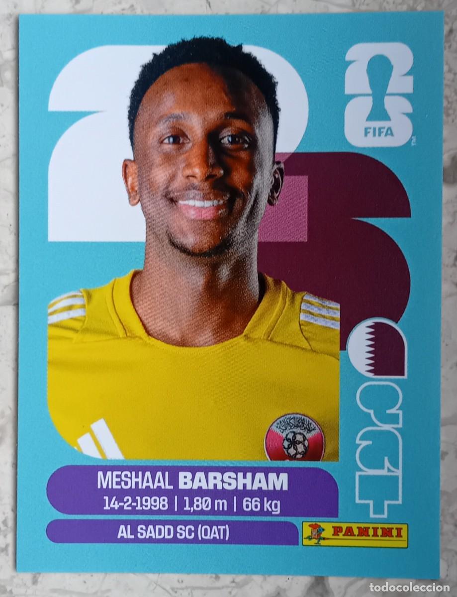 Cromos de F&uacute;tbol: Figurina Panini 2026 Cromo World Cup Usa Mundial 2026 Meshaal Barsham Qatar n QAT 2