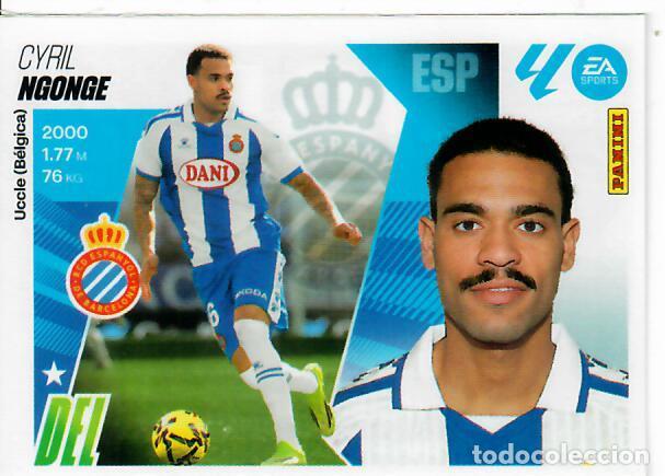 Cromos de F&uacute;tbol: CROMO PANINI LIGA ESTE 2025-26 (25 - 26) - MERCADO DE INVIERNO N&ordm; 15 - NGONGE - ESPANYOL
