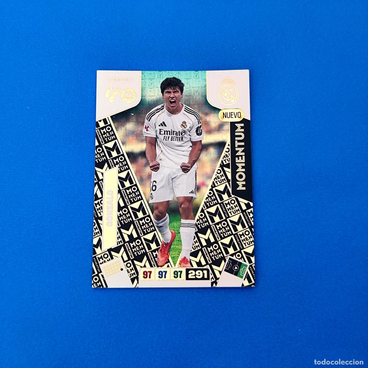 Cromos de F&uacute;tbol: Adrenalyn 2025 2026 / 25 26 Momentum Gonzalo Real Madrid