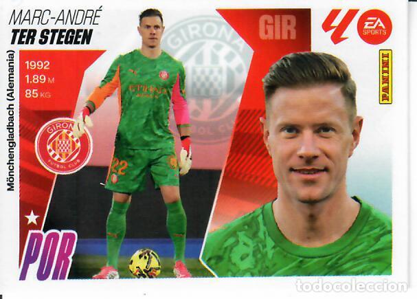 Cromos de F&uacute;tbol: CROMO PANINI LIGA ESTE 2025-26 (25 - 26) - MERCADO DE INVIERNO N&ordm; 19 - TER STEGEN - GIRONA