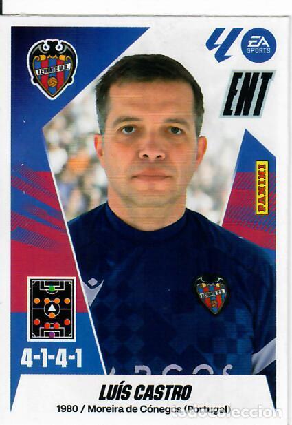 Cromos de F&uacute;tbol: CROMO PANINI LIGA ESTE 2025-26 (25 - 26) - MERCADO DE INVIERNO N&ordm; 39 - LU&Iacute;S CASTRO - LEVANTE