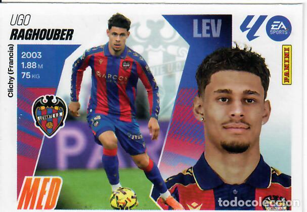 Cromos de F&uacute;tbol: CROMO PANINI LIGA ESTE 2025-26 (25 - 26) - MERCADO DE INVIERNO N&ordm; 22 - RAGHOUBER - LEVANTE