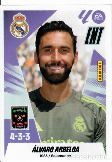 Cromos de F&uacute;tbol: CROMO PANINI LIGA ESTE 2025-26 (25 - 26) - MERCADO DE INVIERNO N&ordm; 40 - &Aacute;LVARO ARBELOA - REAL MADRID
