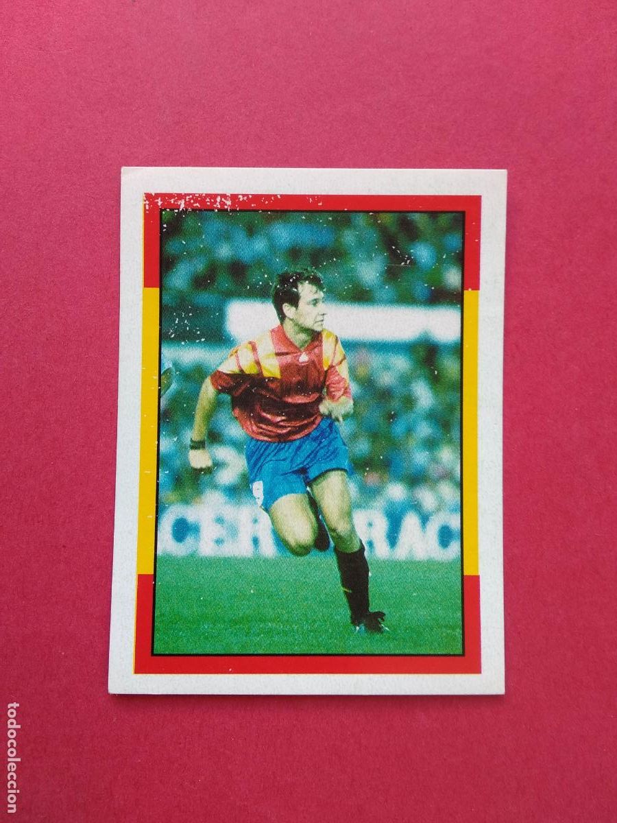 Cromos de F&uacute;tbol: MUNDICROMO SPORT ESPA&Ntilde;A 94 MUNDIAL DE FUTBOL USA 1994 CROMO NUNCA PEGADO N&ordm; 79 ALFONSO
