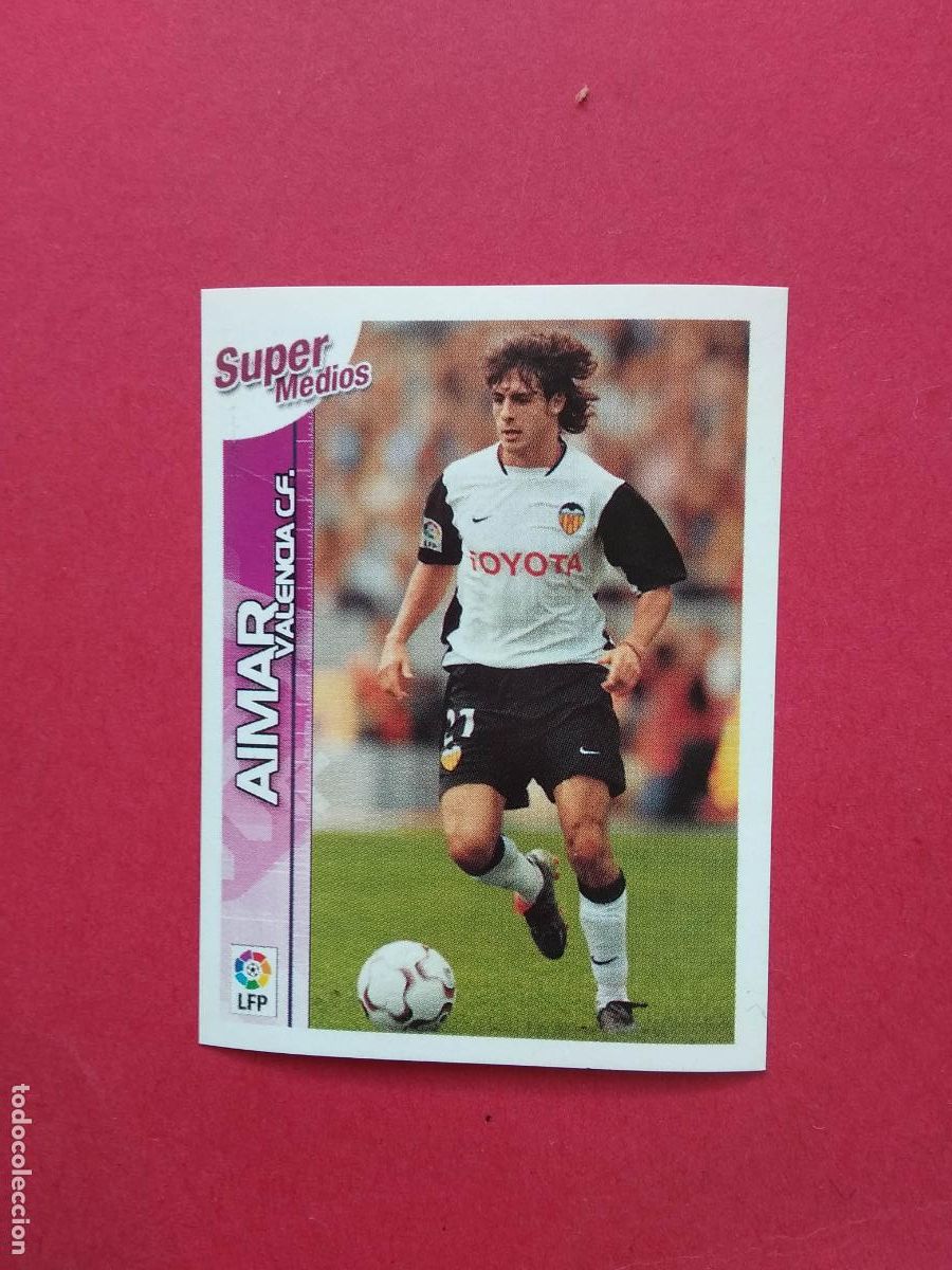 Cromos de F&uacute;tbol: PANINI SUPERLIGA DE ESTRELLAS 2003 2004 LIGA 03 04 NUNCA PEGADO N&ordm; 21 PABLO AIMAR VALENCIA